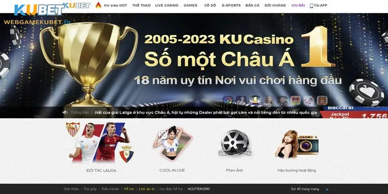 Lịch sử hình thành và phát triển của Ku bet Casino